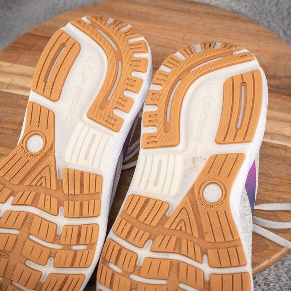 Brooks Ghost 16 Women 9.5 W Gray Mesh Athletic Running Sneakers Lace-Up Low Top - Picture 10 of 10